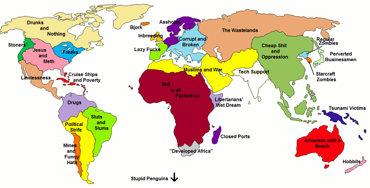 etichetarea tarilor pe harta lumii